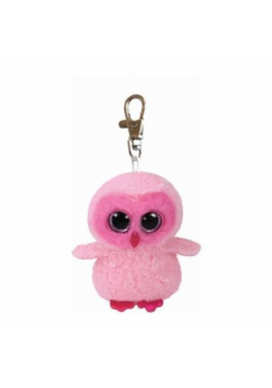 Beanie Boos Twiggy - Różowa Sowa brelok