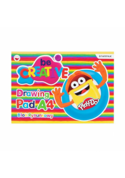 Blok rysunkowy A4/20K biały Play-Doh (20szt)