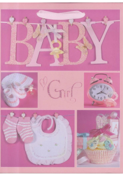 Torebka prezentowa L Baby Girl 1330-01