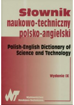 Słownik naukowo techniczny polsko angielski