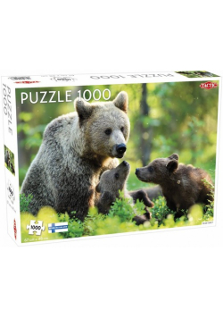 Puzzle Bear Family (Niedźwiadki) 1000