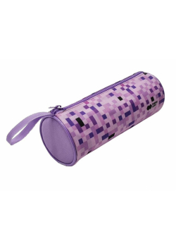 Piórnik saszetka Pixi violet tuba z zamkiem