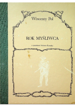Rok Myśliwca Reprint z 1870 r.