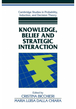 Knowledge, Belief, and Strategic Interaction