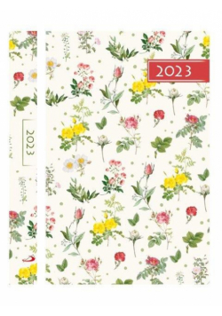 Terminarz 2023 B6 Kolorowy ornament
