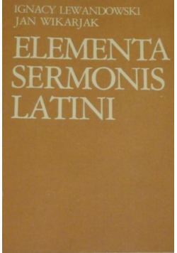 Elementa sermonis Latini