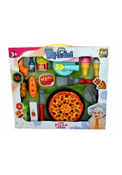 Zestaw pizza z dodatkami