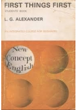 First things first students book