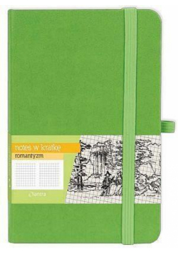 Notes A6 Kratka Romantyzm Zielony ANTRA