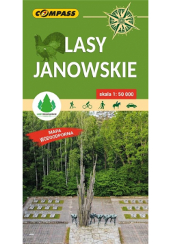 Mapa tur. - Lasy Janowskie lam 1:50 000 w.2022