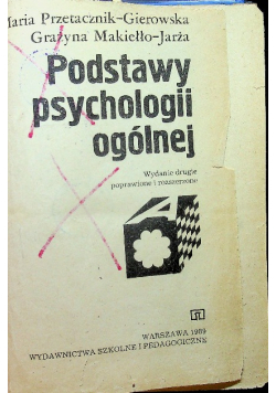 Podstawy psychologii ogólnej