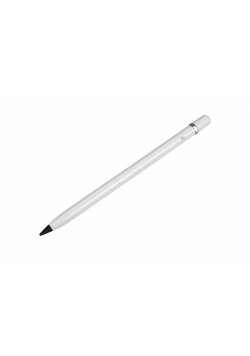 Ołówek wieczny okrągły biały 4P