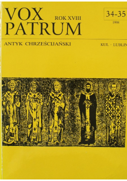 Vox Patrum Antyk Chrześcijański nr 34 - 35