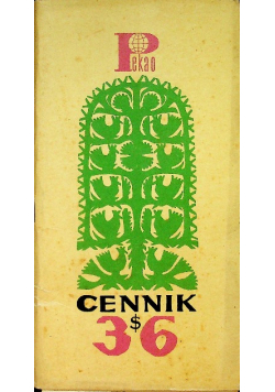 Pekao PKO CENNIK nr 36