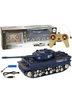 Czołg R/C 1:32 granatowy