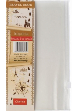 Wkład - Podróżnik Koperta otwarta i na suwak