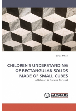 Children's Understanding of Rectangular Solids Made of Small Cubes