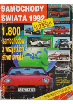 Samochody Świata 1992