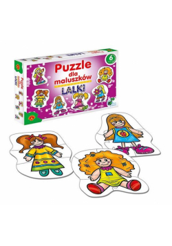 Puzzle dla maluszków Lalki ALEX