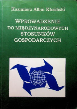 Wprowadzenie do międzynarodowych stosunków gospodarczych