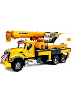 MACK Granite z dźwigiem Liebherr