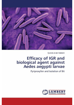 Efficacy of Igr and Biological Agent Against Aedes Aegypti Larvae