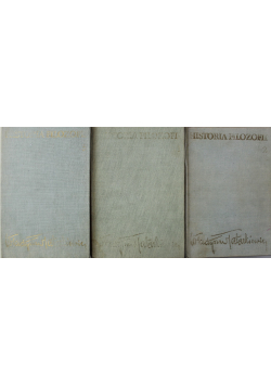 Historia filozofii tom 1 do 3