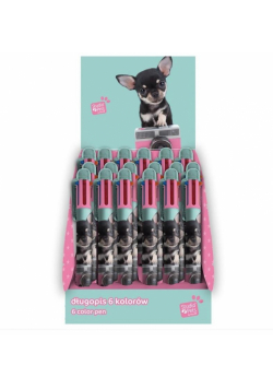 Długopis Studio Pets 6 kolorów PTE-3655D (24szt)