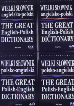Wielki słownik Angielsko Polski 4 Tomy