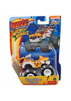 Blaze metalowy pojazd Super Tiger Stripes