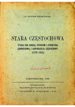 Stara Częstochowa 1948 r.
