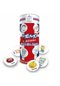 Memo z językiem angielskim w tubie