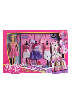 Modna lalka Anlily & zestaw DIY