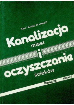 Kanalizacja miast i oczyszczalnie ścieków