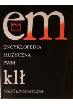 Encyklopedia Muzyczna PWM klł