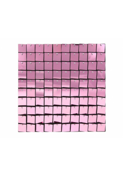 Panel dekoracyjny różowy 30x30cm