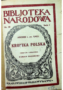 Kronika Polska 1923 r.