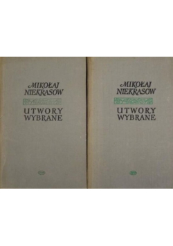 Niekrasow Utwory wybrane Tom I i II