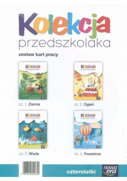 Czterolatki. Kolekcja przedszkolaka Karty pracy NE