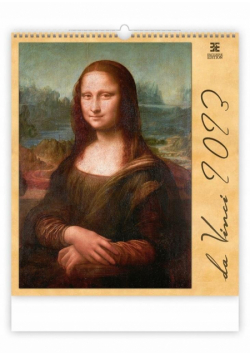 Kalendarz 2023 ścienny Leonardo da Vinci HELMA