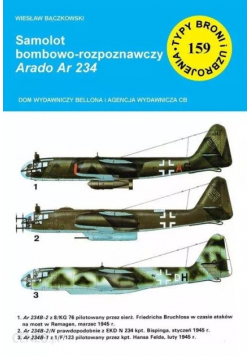 Samolot bombowo rozpoznawczy Arado Ar 234 Wydanie I