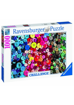 Puzzle 1000 Challenge. Kolorowe guziki