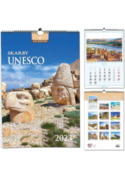 Kalendarz 2023 13 Plansz B3 - Skarby Unesco