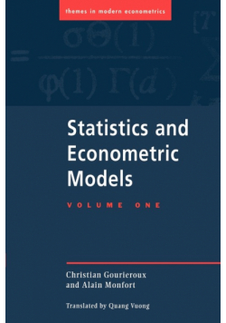 Statistics and Econometric Models