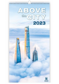 Kalendarz 2023 ścienny Above the City HELMA