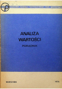 Analiza wartości poradnik