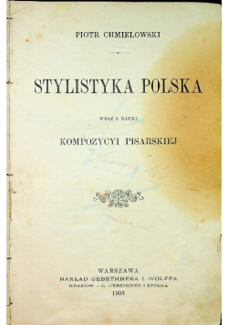 Stylistyka polska 1903r