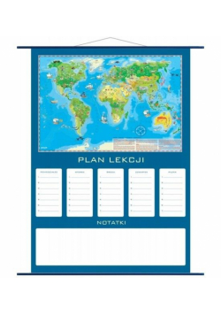 Plan lekcji - mapa Świat Młodego Odkrywcy