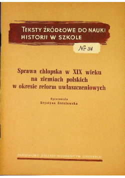 Teksty źródłowe do nauki historii w szkole nr 34