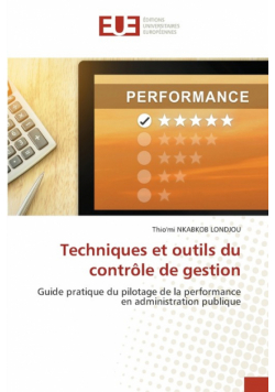 Techniques et outils du contrôle de gestion